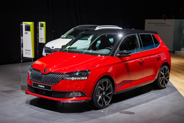Škoda fabia новый