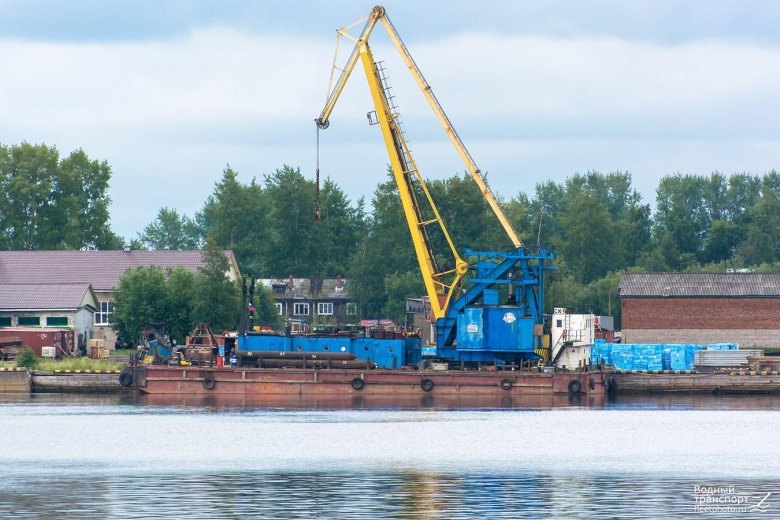 Кран блейхерт плавучий