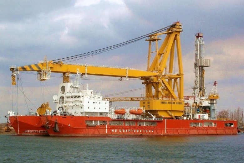 Исполин плавкран астрахань