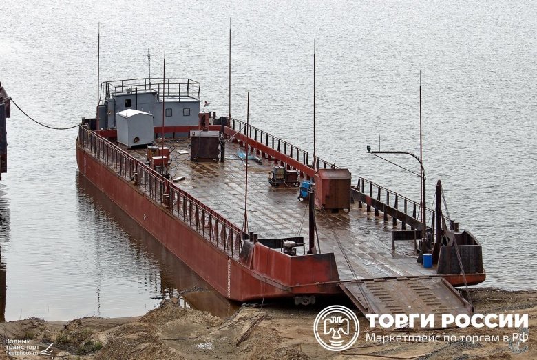 Самоходная баржа толкач