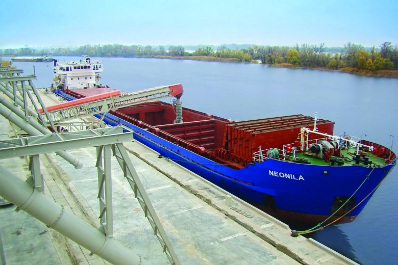 Сухогруз с зерном