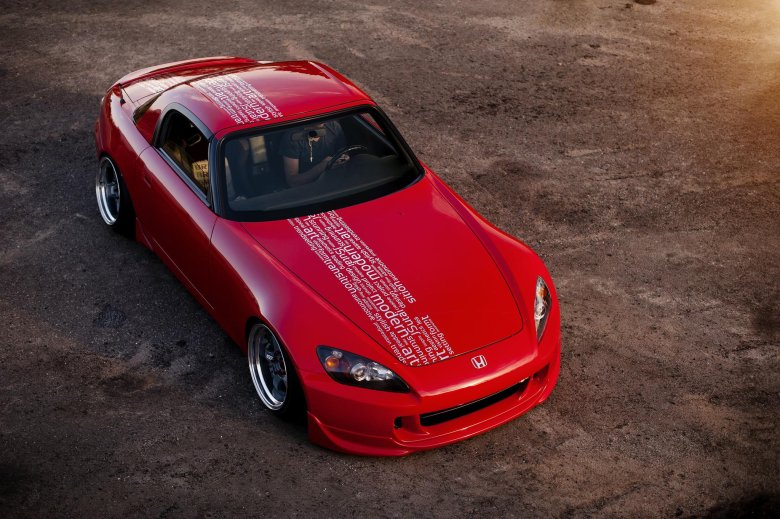 Honda s2000 красная