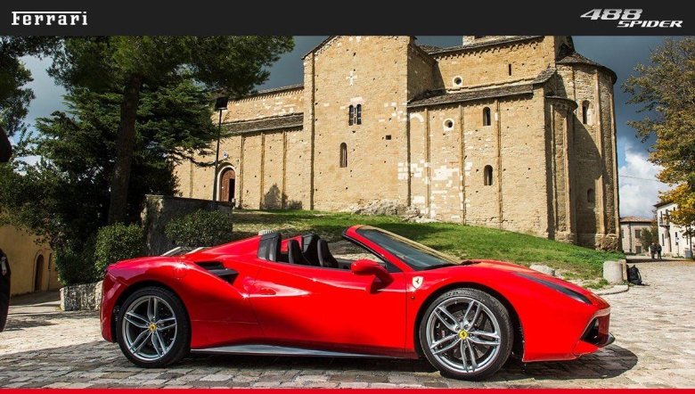 Ferrari 488 spider