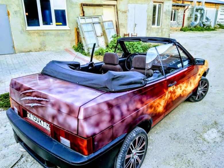 Ваз 2108 кабриолет наташа