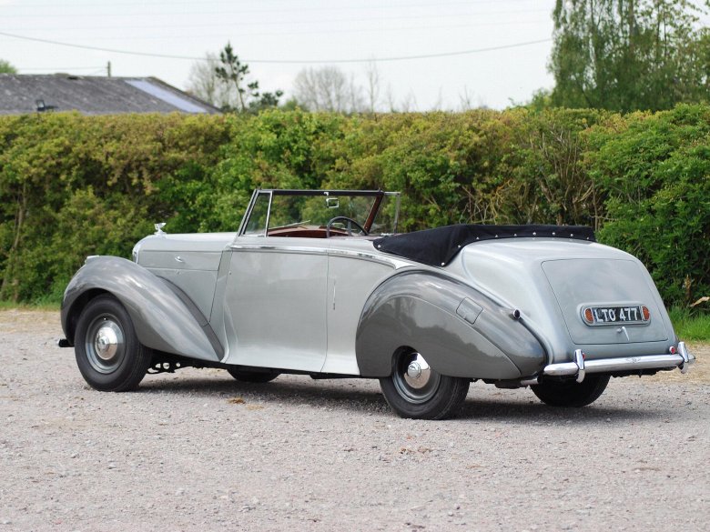 Bentley mark vi drophead coupe by franay 1947