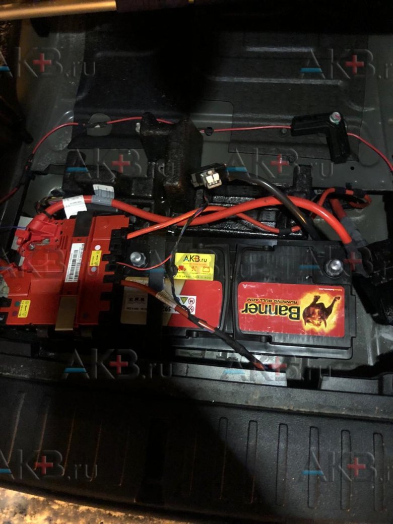 Аккумулятор на бмв 7