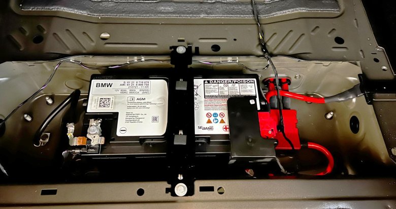 Крепление аккумулятора bmw