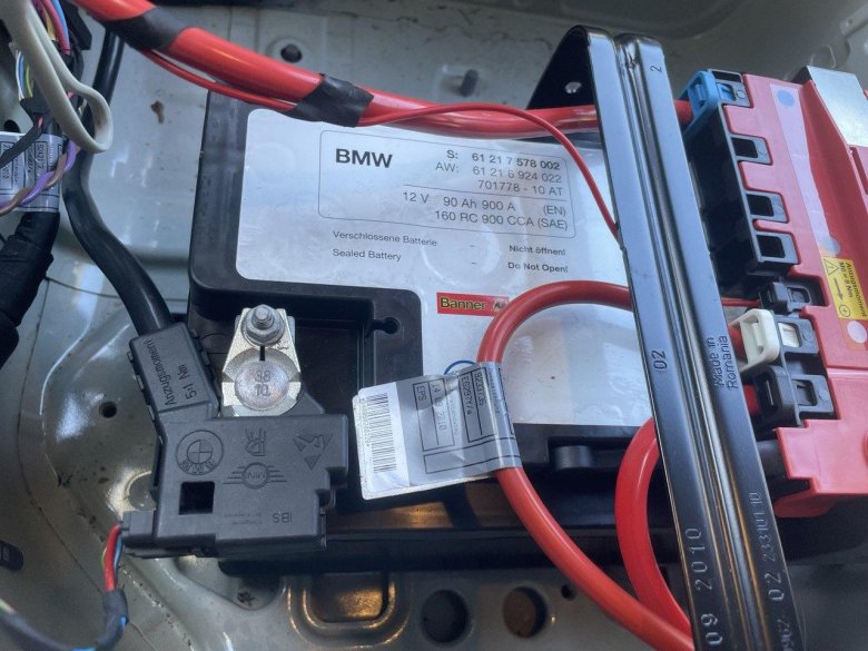 Аккумулятор bmw