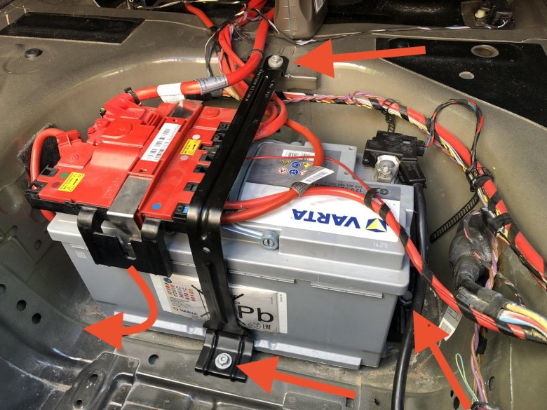 Аккумулятор бмв ф10