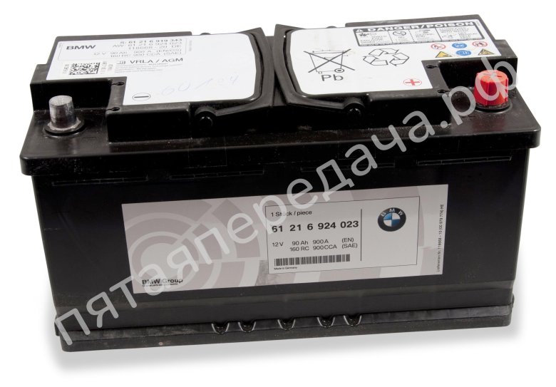 Аккумулятор бмв агм 55а