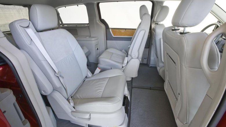 Chrysler grand voyager 2008 салон