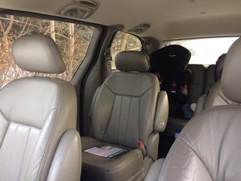 Chrysler voyager 2002 салон