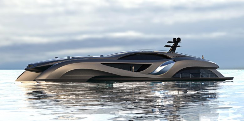 Яхта strand craft 122 super yacht