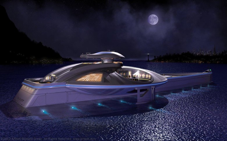 Роскошная яхта