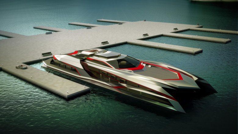 Необычная яхта