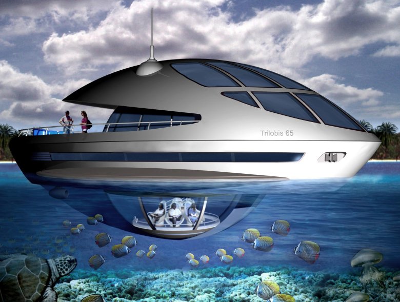 Подводный дом trilobis 65