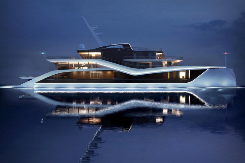 Суперяхта заха хадид