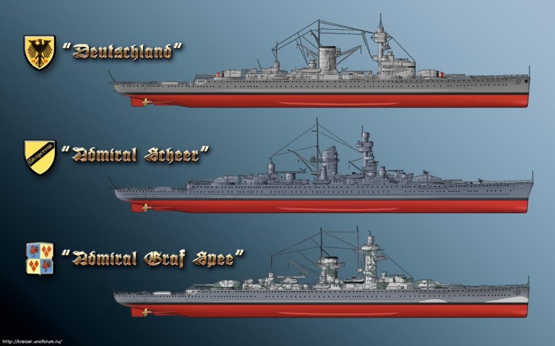 Граф шпее крейсер