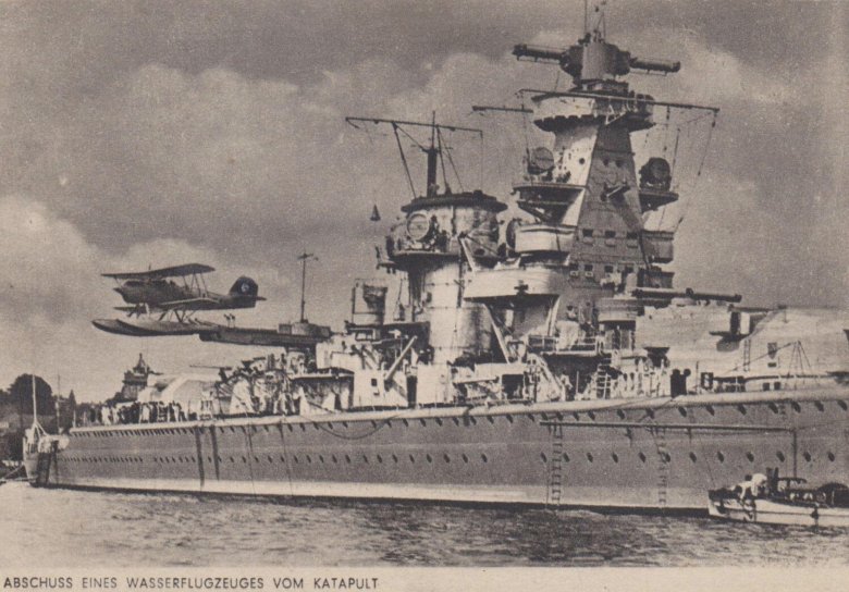 Адмирал шеер корабль