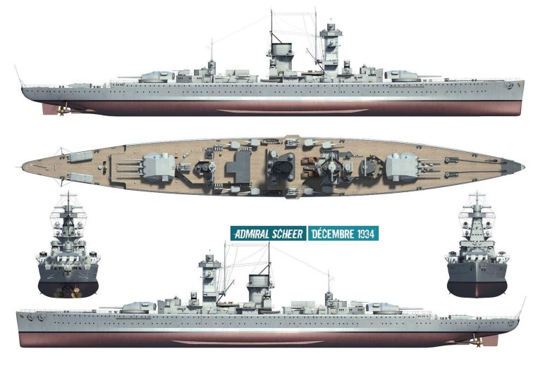 Тяжёлый крейсер адмирал шеер