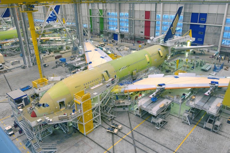 Завод airbus в тулузе