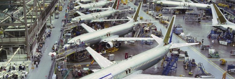 Завод боинг