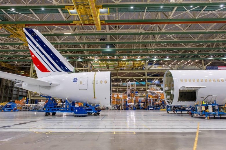 Завод боинг 747