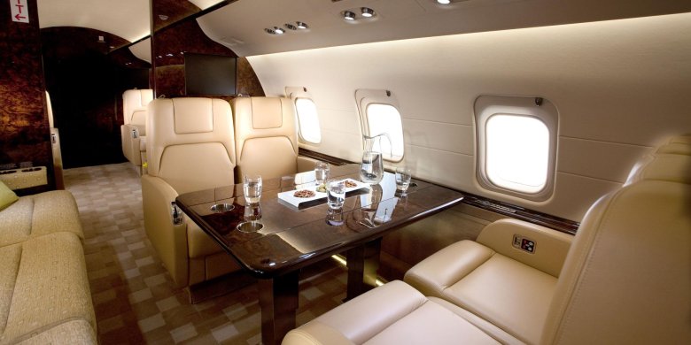 Bombardier global 7500 interior