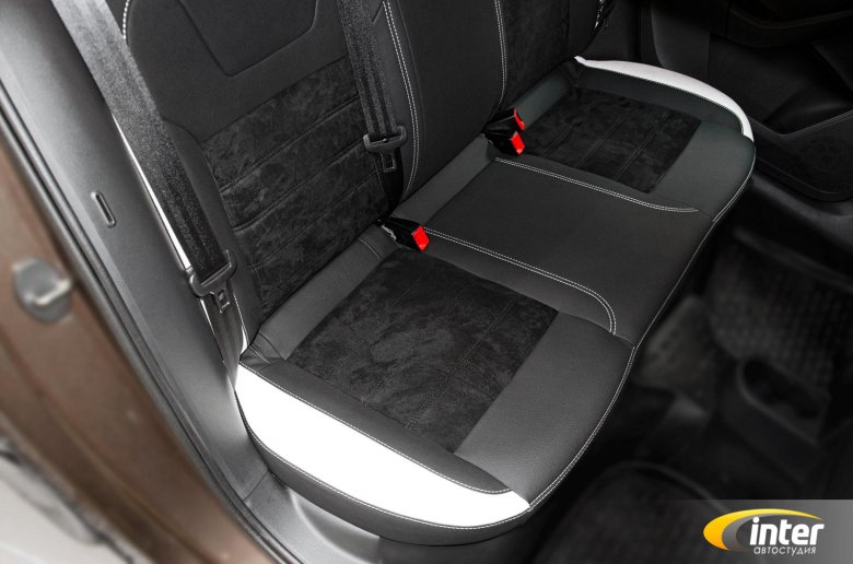 Чехлы на шкода октавия а7 алькантара