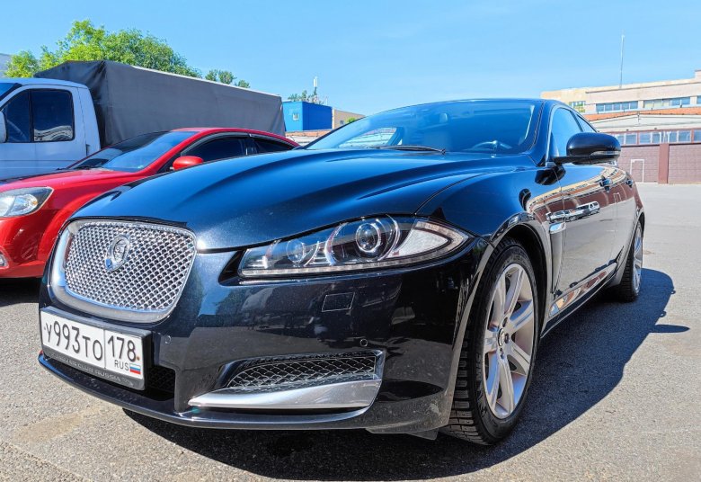 Jaguar xf 1 рестайлинг