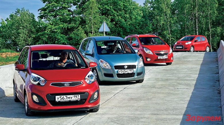 Киа пиканто и шевроле спарк