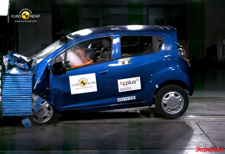 Шевроле спарк краш тест