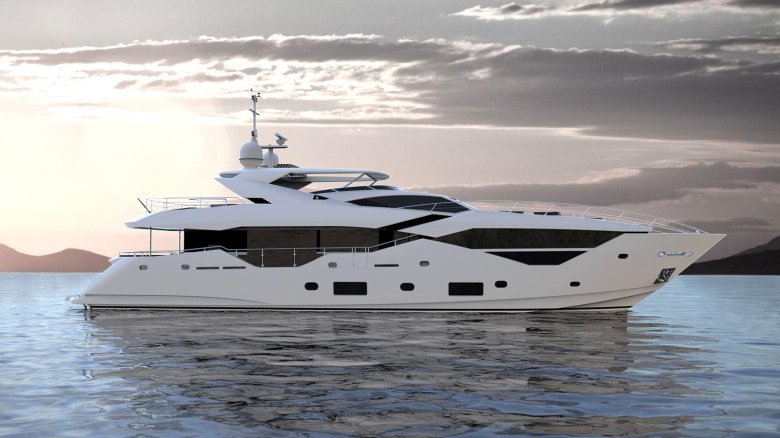 Sunseeker 116 yacht
