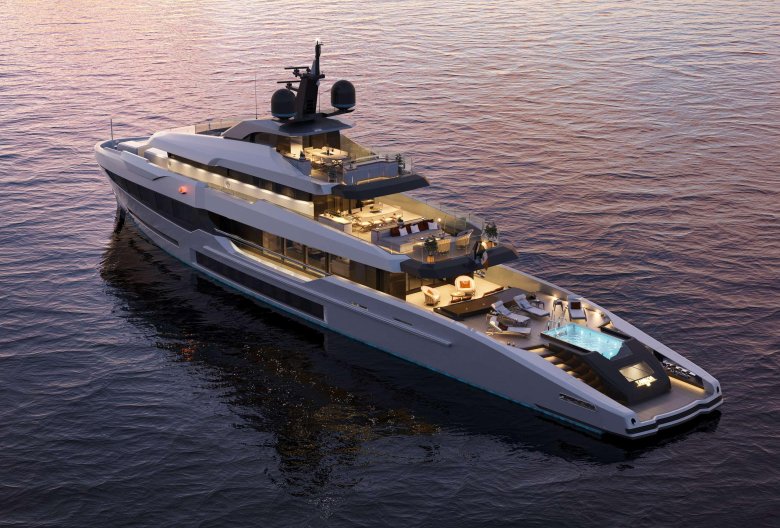 110m explorer yacht concept virgin yachts monaco