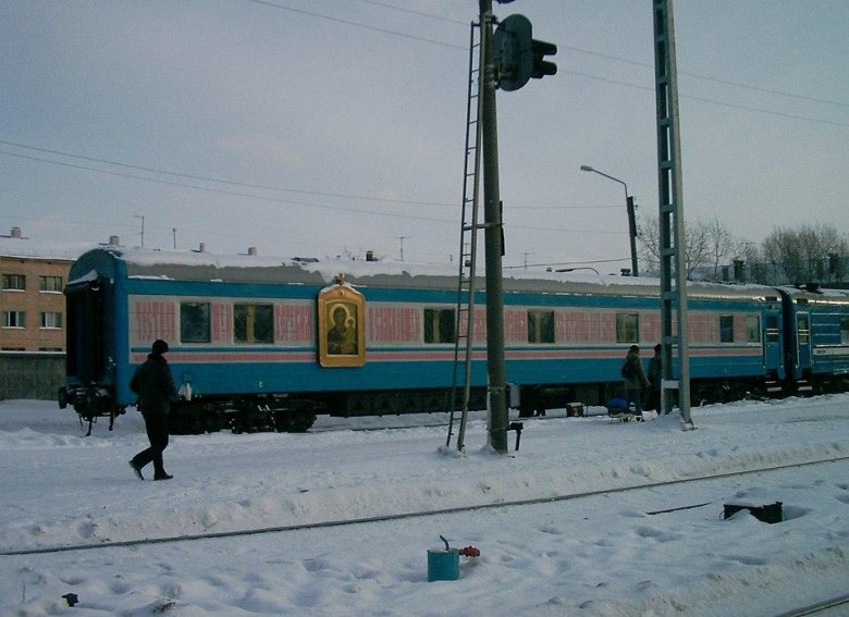 Вагон церковь