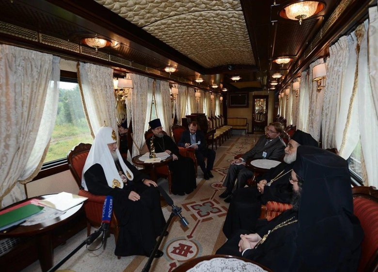 Поезд патриарха кирилла