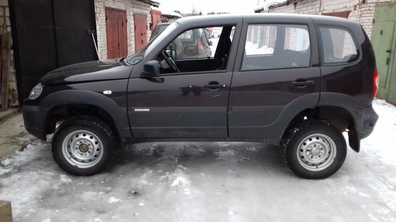 Лифт нивы шевроле на 3 см