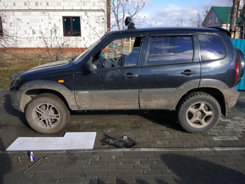 Chevrolet niva лифт