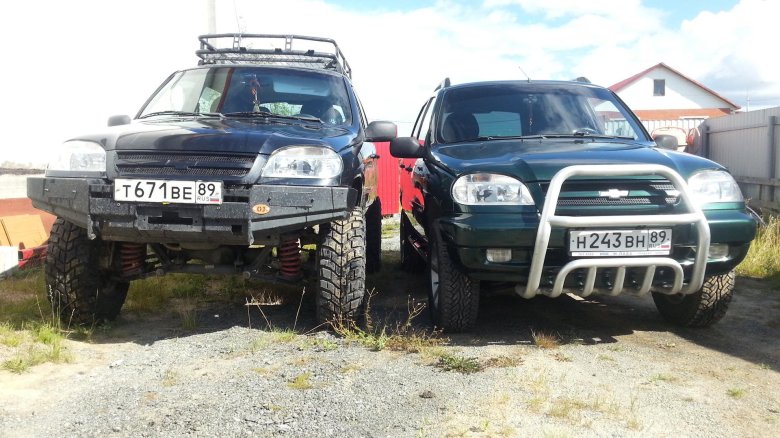 Лифт шеви нива