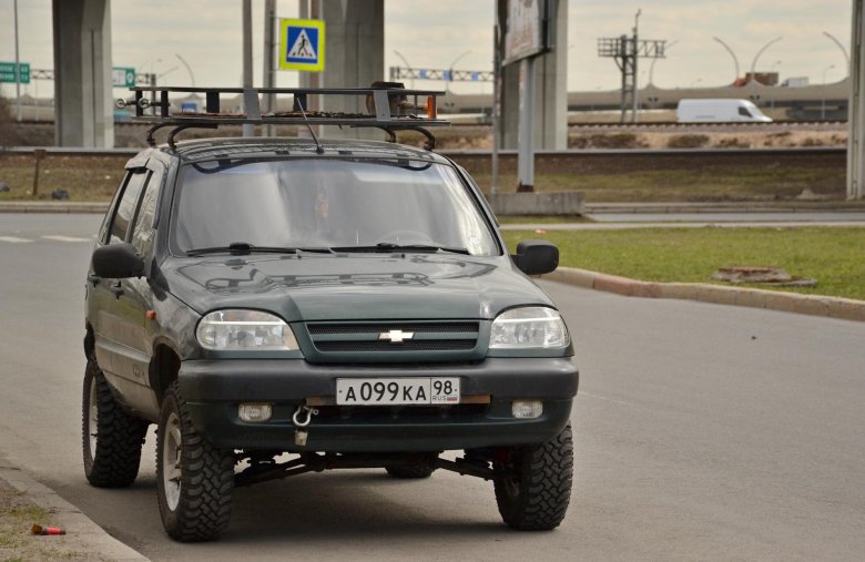 Лифтованная нива шевроле