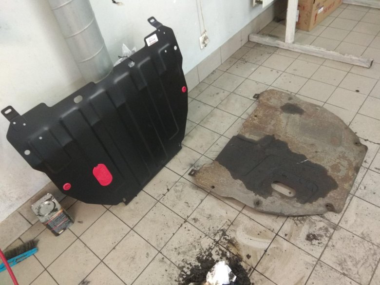 Защита картера акцент тагаз