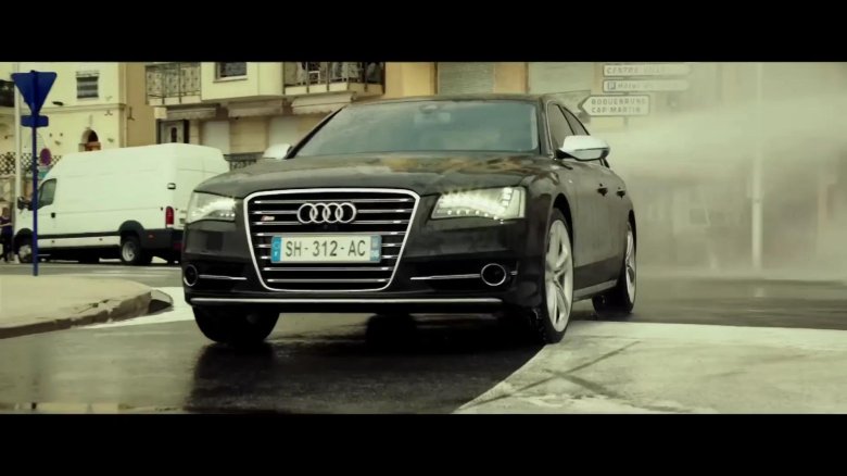 Ауди из перевозчика