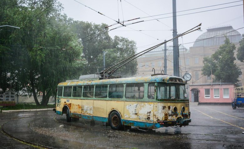 Троллейбус шкода-9тр 5603