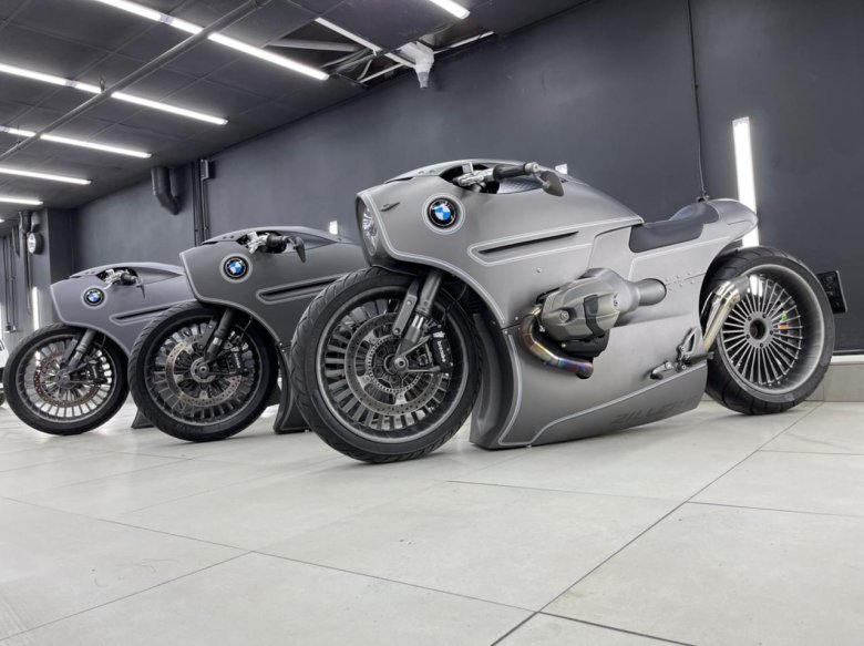 Мотоцикл бмв кастом