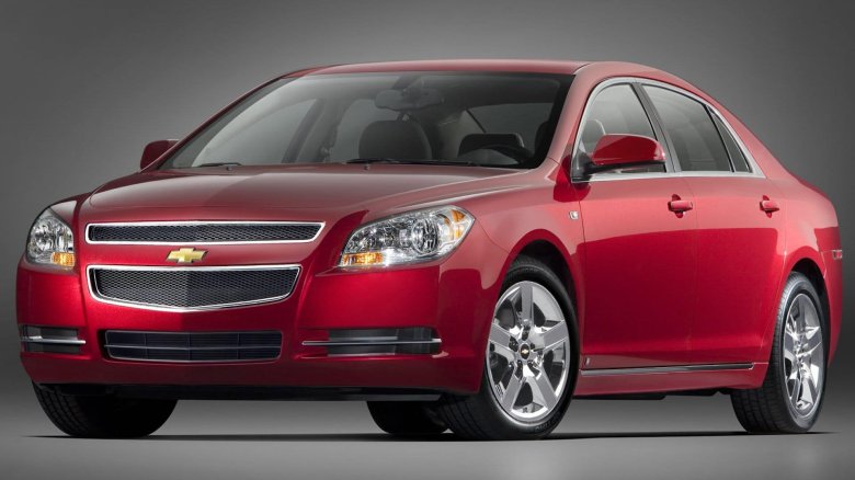Chevrolet malibu 2008 года