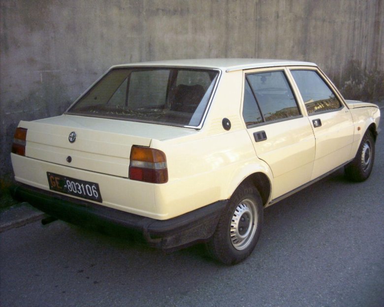 Alfa romeo giulietta 1983