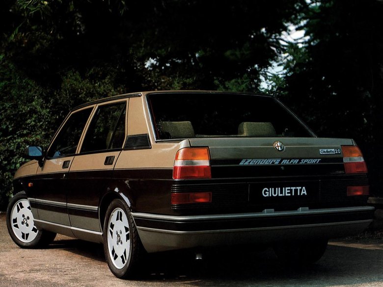 Alfa romeo giulietta 1984