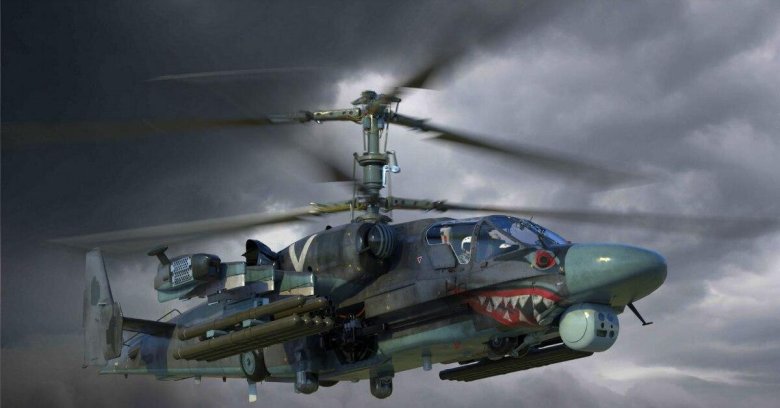 Аллигатор вертолёт ка 52