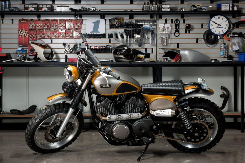 Yamaha scr950 scrambler