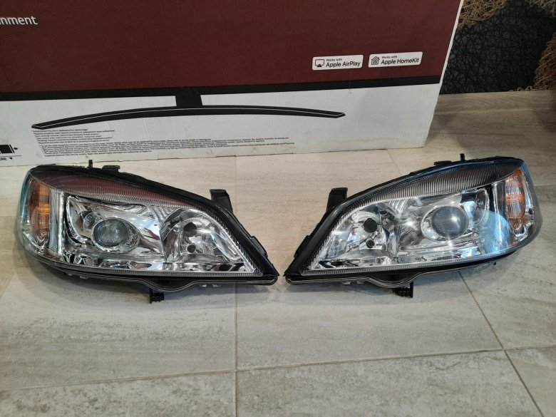 Фары для опель астра g ксенон